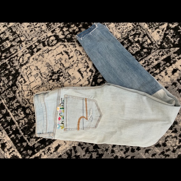 EMBRODIERED American Eagle jeans - Picture 1 of 4